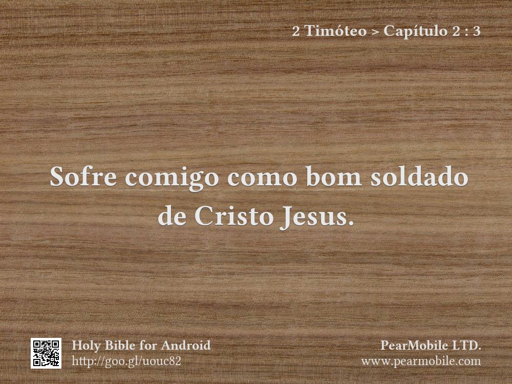 2 Timóteo, Capítulo 2:3
